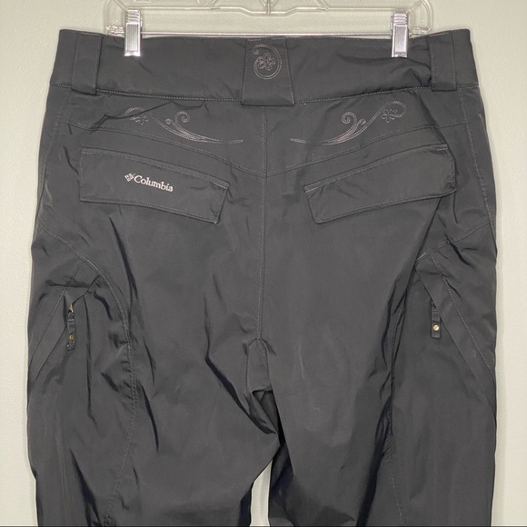 Columbia Titanium Omni-Tech Ski Snow Pants Black Large - Picture 6 of 10